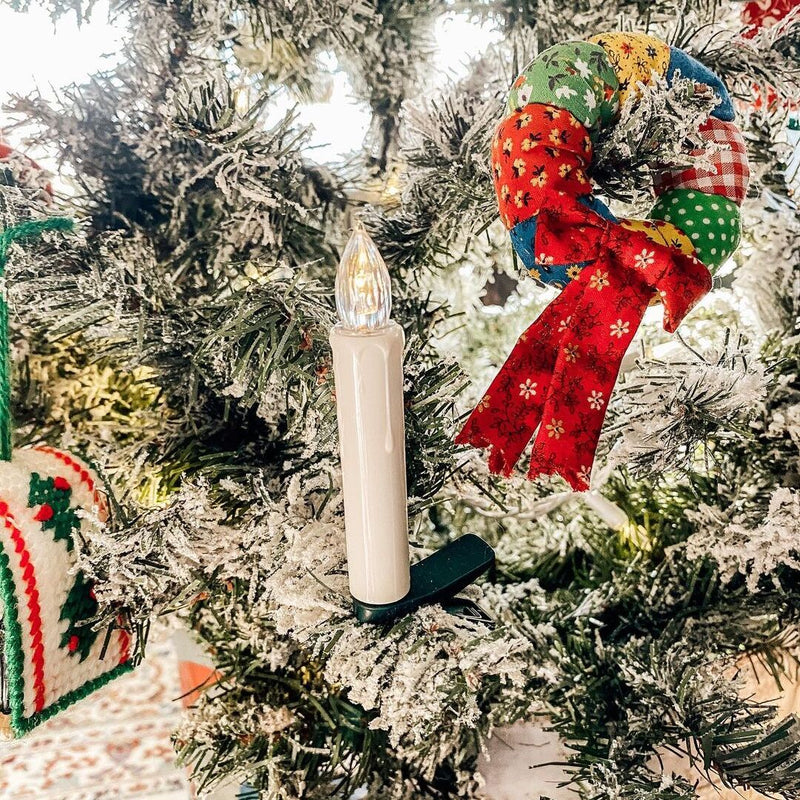 Koopower LED Weihnachtskerzen mit Timer, Batterien und Fernbedienung