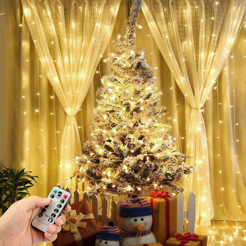Outdoor Fairy Lights Mains Powered 72FT 200 LEDs