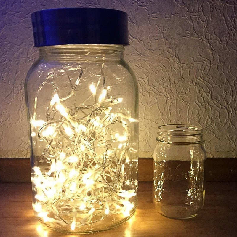 KooPower Battery-powered 5m/16.5ft 50-LED Outdoor Fairy Lights with Timer ( 2 Pack )